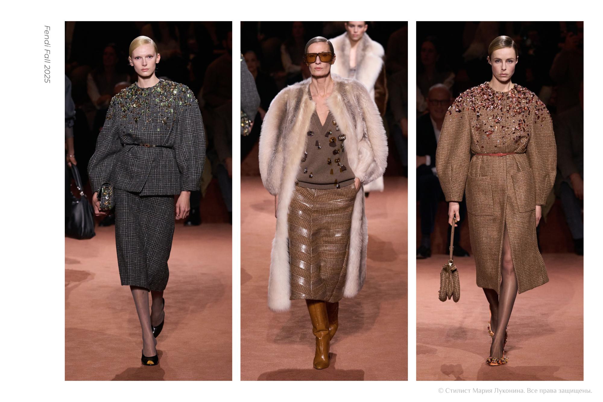 Исследовании знаковой коллекции Fendi Fall 2025 